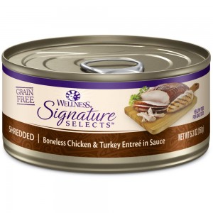 Wellness Cat Core Signature Selects Shredded Boneless Chicken & Turkey Liver  5.3oz